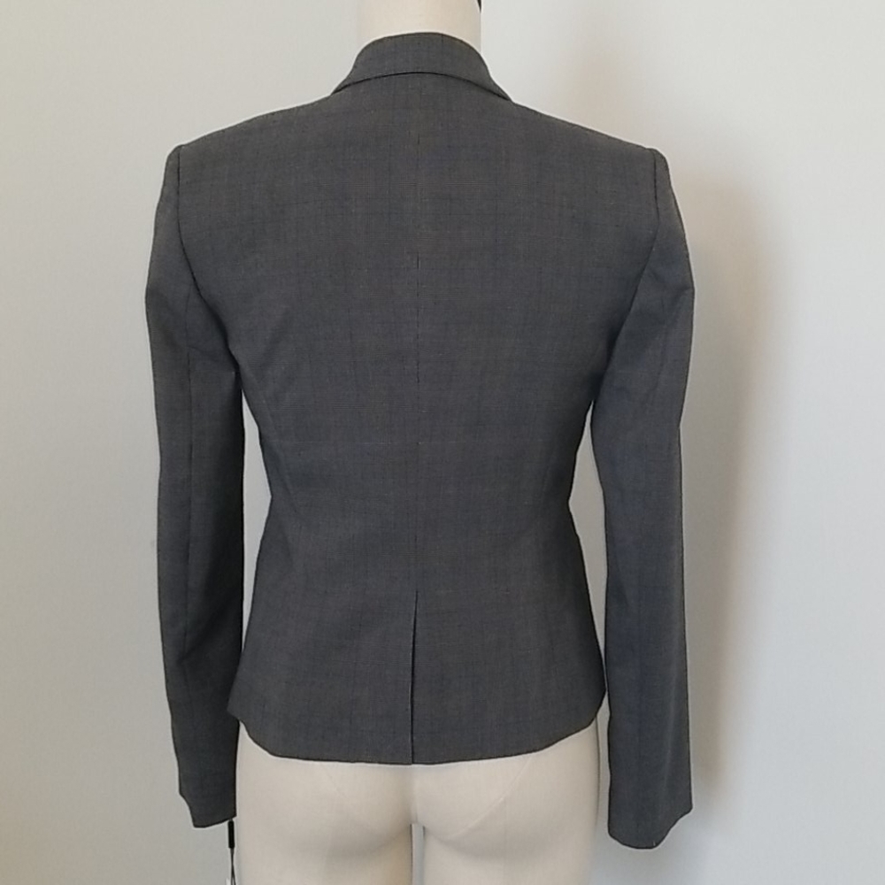 Calvin Klein Glen Plaid 2 Button Jacket NWT SZ 2 - Picture 7 of 16